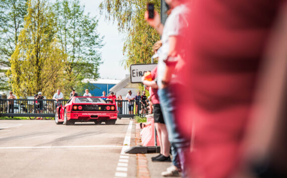 Roll out Ferrari F40/F40Clay Regazzoni_autobau_erlebniswelt_Fotos Robin_Möhl