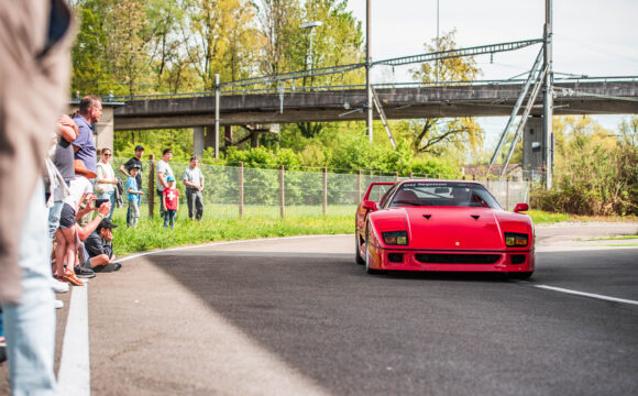 Roll out Ferrari F40/F40Clay Regazzoni_autobau_erlebniswelt_Fotos Robin_Möhl