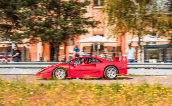 Roll out Ferrari F40/F40Clay Regazzoni_autobau_erlebniswelt_Fotos Robin_Möhl