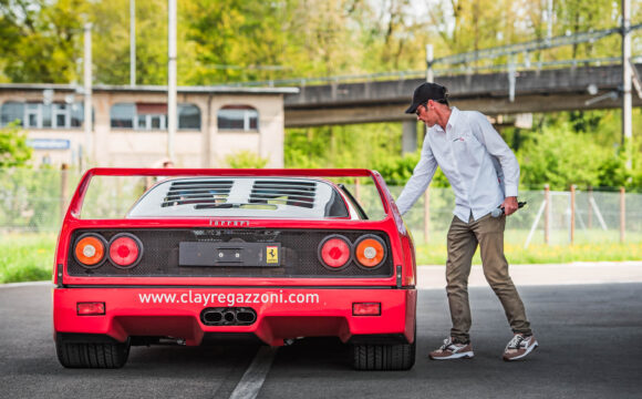 Roll out Ferrari F40/F40Clay Regazzoni_autobau_erlebniswelt_Fotos Robin_Möhl