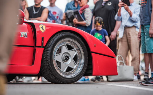 Roll out Ferrari F40/F40Clay Regazzoni_autobau_erlebniswelt_Fotos Robin_Möhl